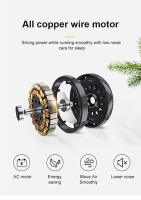 Zhongpai simple design hot selling abs blade ac motor ceiling fan without light