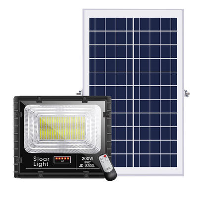 25w 150w 300 Watt Solar Flood Light 80lm/w 3.7V Outdoor Solar Powered Security Lights