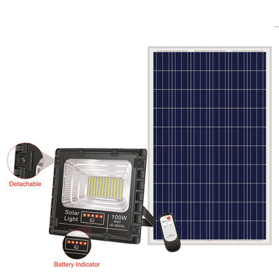 25w 150w 300 Watt Solar Flood Light 80lm/w 3.7V Outdoor Solar Powered Security Lights