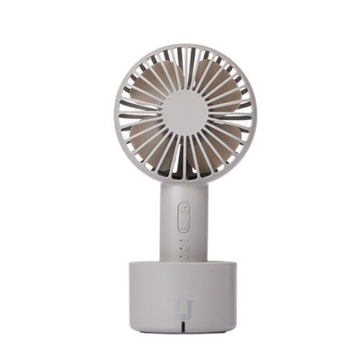 Portable Battery Charging Fan Cool Mist Outdoor Travel Hand Fans Rechargeable Hand Fan