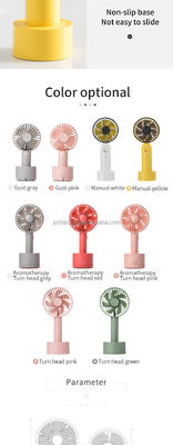 Portable Battery Charging Fan Cool Mist Outdoor Travel Hand Fans Rechargeable Hand Fan
