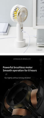 Portable Battery Charging Fan Cool Mist Outdoor Travel Hand Fans Rechargeable Hand Fan