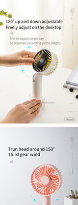 Portable Battery Charging Fan Cool Mist Outdoor Travel Hand Fans Rechargeable Hand Fan