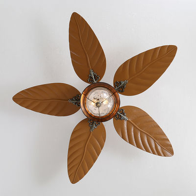 Modern Decorative 4100k Crystal Ceiling Fan With Light Remote Control Invisible Retractable Blade