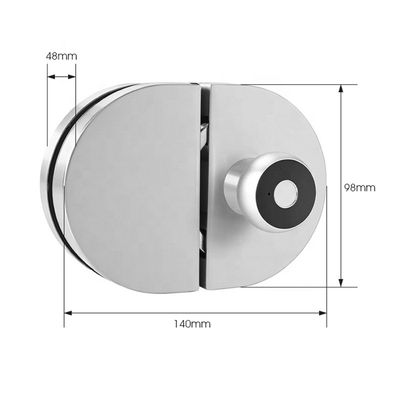wholesale price single side glass door lock for tempered glass