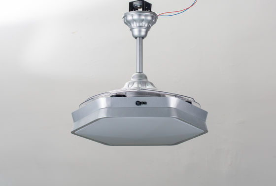 EMC Fast Speed 42&quot; Dimmable Retractable Ceiling Fan Light With Collapsible Blades