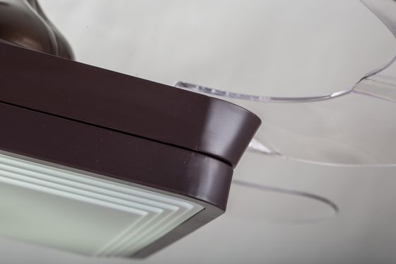 Brown 70 Watt Flush Mount Retractable Ceiling Fan Light With Remote 5250lm