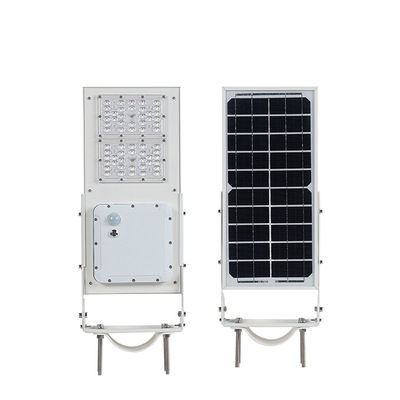 High Lumen 7.4V 15W 30w All In One Solar Street Light 6000K Outdoor Solar Street Lamps