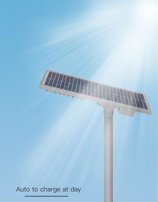 Outdoor 3000 Lumen 18pcs LED Solar Powered Street Light IP65 Wateproof