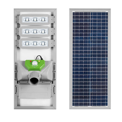 Outdoor 3000 Lumen 18pcs LED Solar Powered Street Light IP65 Wateproof