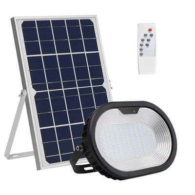 Theme Park 7000K Remote Control Solar Security Light 100lm/W Ip65 Solar Flood Light
