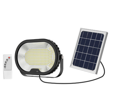 Theme Park 7000K Remote Control Solar Security Light 100lm/W Ip65 Solar Flood Light