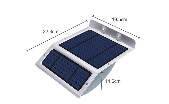 6000-7000K 20pcs LED Solar Sensor Wall Light For Advertising Lighting