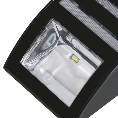 Black 120LM LED Solar Sensor Wall Light outdoor 8-10Hours Working Time