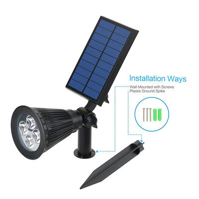 Spike 6pcs LED Solar Garden Light Landscape Spotlights 200lm Outdoor