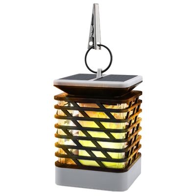 Warm White 3500K 40LM Wireless LED Solar Garden Lanterns Solar Flame Torches
