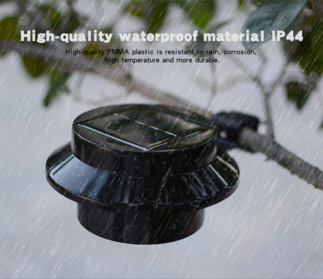 Outdoor 5000K 21LM Solar Gutter Downlights Led Solar Fence Lights With PIR Motion Sensor