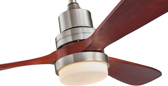 EMC Home Hotel 220v 1320MM Wood Ceiling Fan Light Three speed Customized