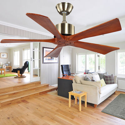 RoHS Natural Wood 75w Modern 5 Blade Ceiling Fan 42 Inch Ceiling Fan Light Electric