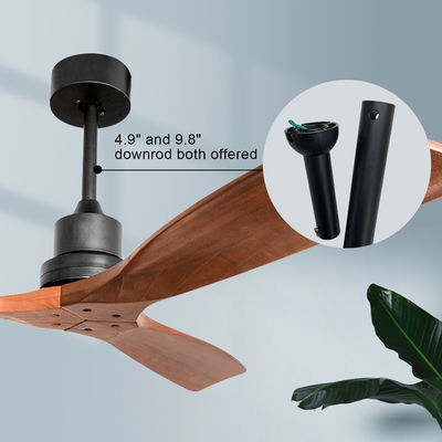 4100K 3 Blade Wood Ceiling Fan Light