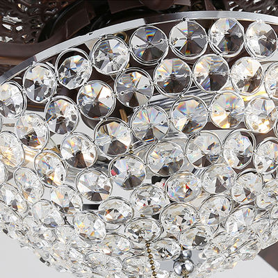 Super Bright five Blade 2000 Lumen Metal Blade Ceiling Fan For Kitchen 65Watt