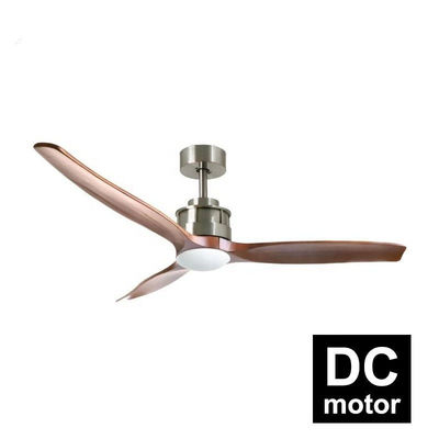 Decor Livingroom 40w 52 Inch Wood Ceiling Fan Light 3 Blades DC Motor
