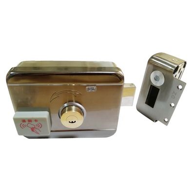 4x AA Batteries stainless steel Smart Fence Gate Lock Garden Gate Digital Lock
