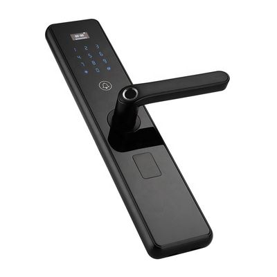 Keyless Swipe Card Fingerprint 70mm Smart Electronic Lock 8 AA batteries