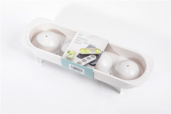 CE EU Silicone Kitchenware Products 115g Spherical Ice Cube Tray With Lid