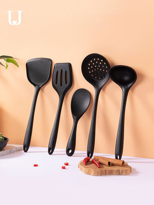 LFGB Eec 7 Piece Silicone Cooking Set / Silicone Kitchen Utensils Set