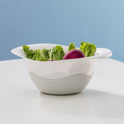 OEM ODM Kitchen Vegetable Drain Basket 617g Fruit Drain Basket