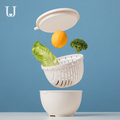 Sustainable LFGB Silicone Kitchenware Products Vegetable Colander Strainer
