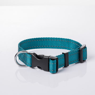 Eco Friendly OEM ODM Custom Classic Nylon Pet Collar With Plastic Buckle