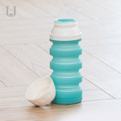 Outdoor Silicone 570ml Pet Products Foldable Dog Drinking Cup