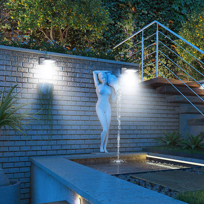 Waterproof 200LM 21pcs LED Solar Sensor Wall Lights For Garden