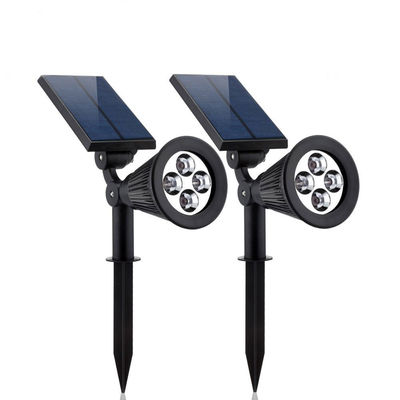 5000K RGB Color Changing Solar Landscape Lights IP44 200 Lumen Solar Path Lights