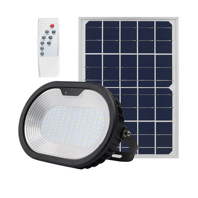 Waterproof DC6V 6000K LED Solar Flood Light With Remote Control Ip65