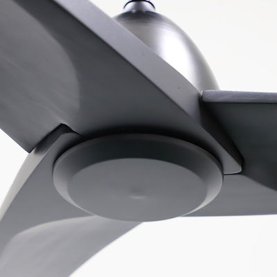 Black/Nickel Solid Wood Ceiling Fan 60 Inch Remote Control  Home/comercial Used