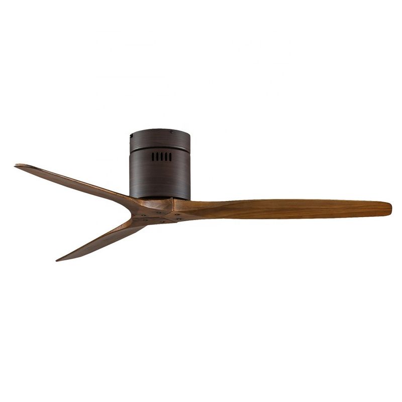 CE UL ROHS 18w Remote Silent Ceiling Fan With Light Bedroom Ceiling Fan Light