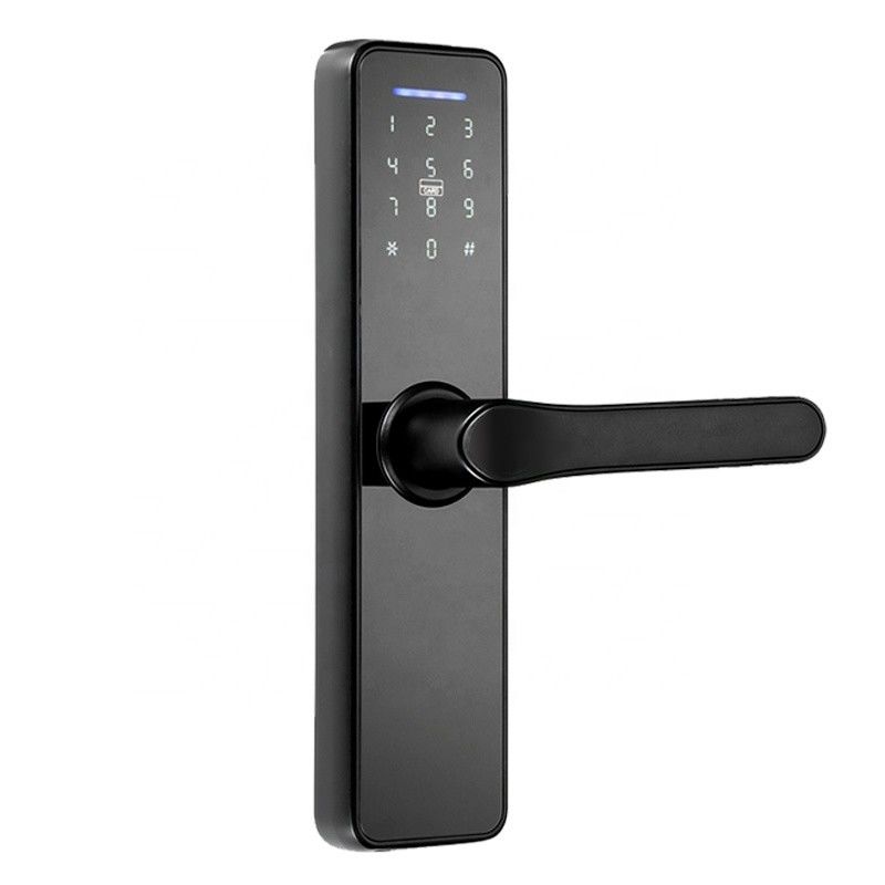 Bedroom 30mm-70mm Smart Key Electronic Lock For Wooden Door Single Double Cylinder