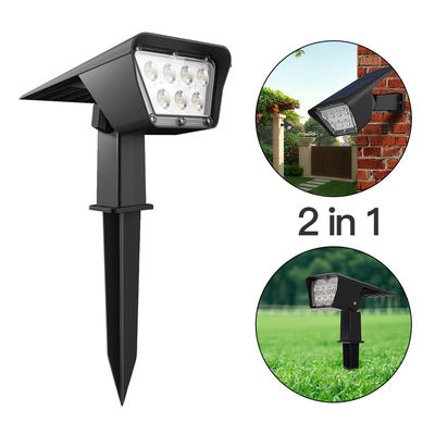 20000hour 300lm Outdoor LED Solar Garden Light 180 Degree Beam Angle
