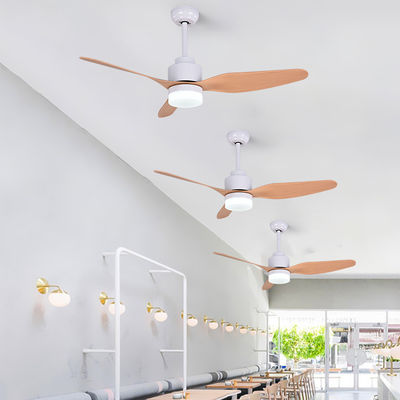 Residential  Modern 65W 1500LM 3 ABS Blade Ceiling Fan 47 Inch